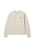 Bee Bird Sweatshirt - Pale Beige - image 1