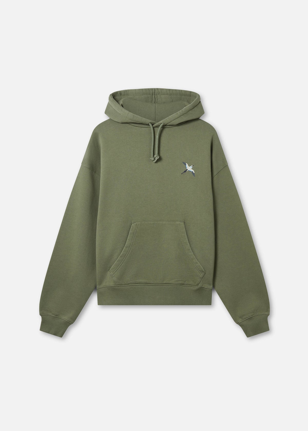 Bee Bird Hoodie - Dark Green - image 2