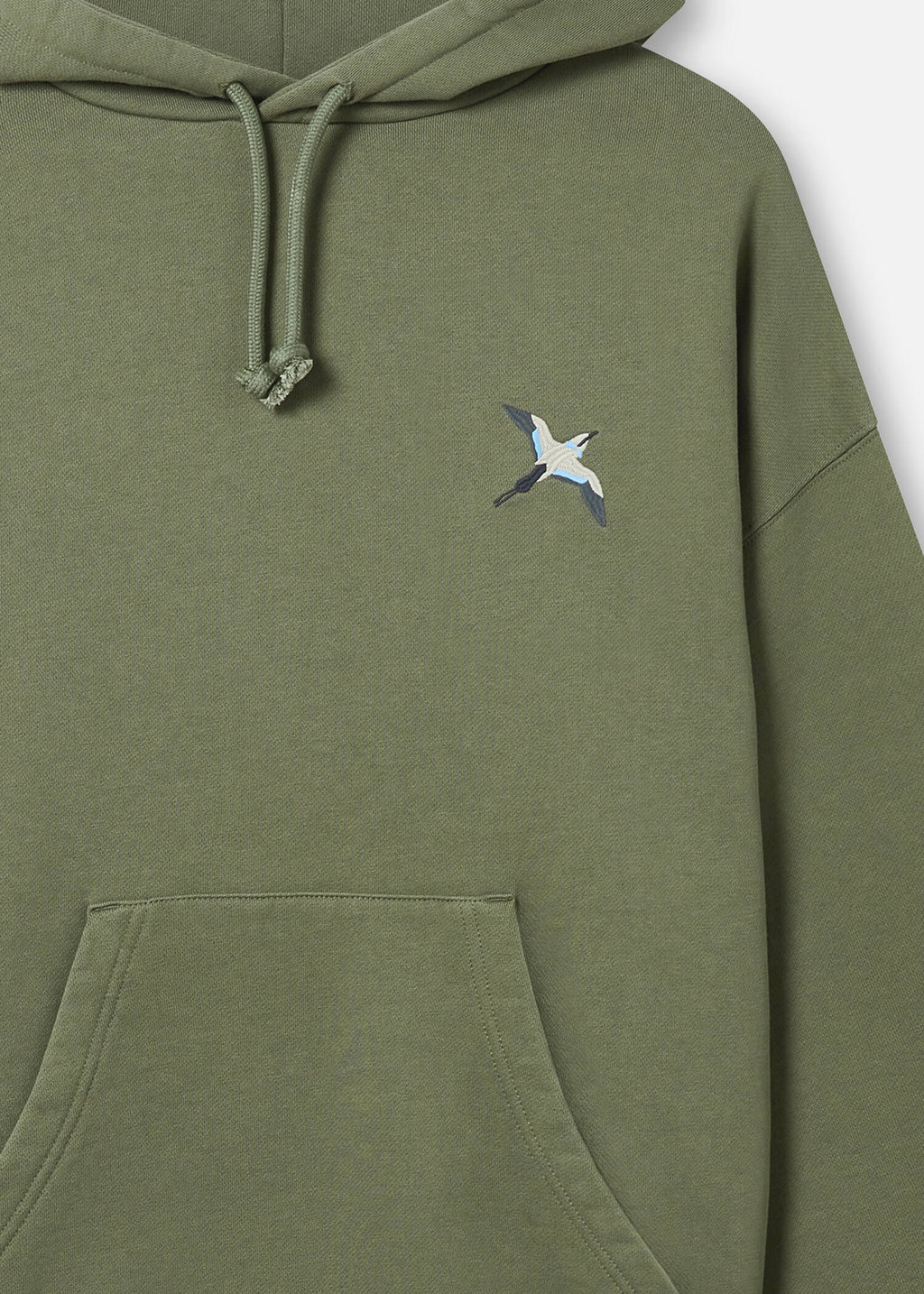 Bee Bird Hoodie - Dark Green - image 3