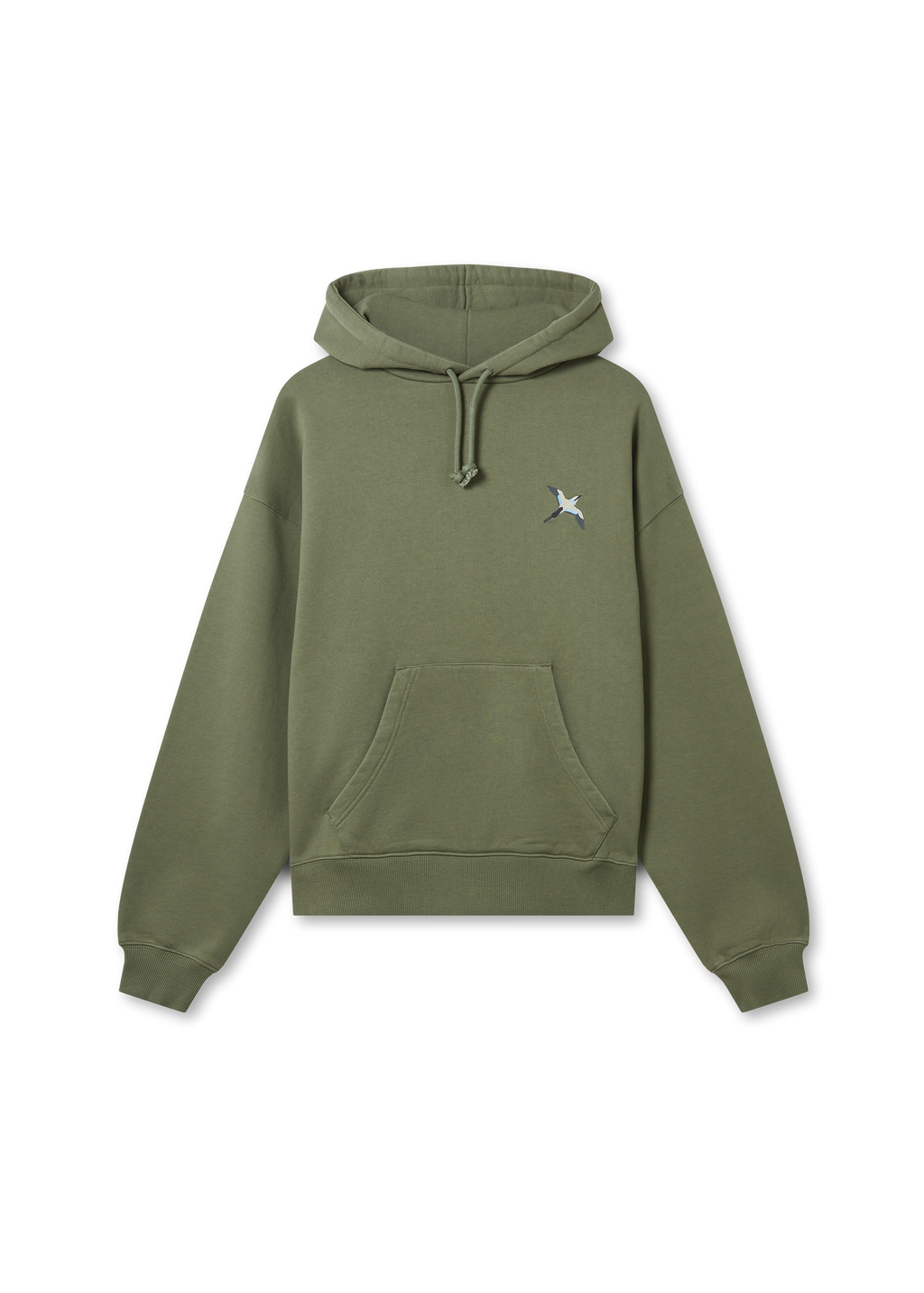 Bee Bird Hoodie - Dark Green - image 1