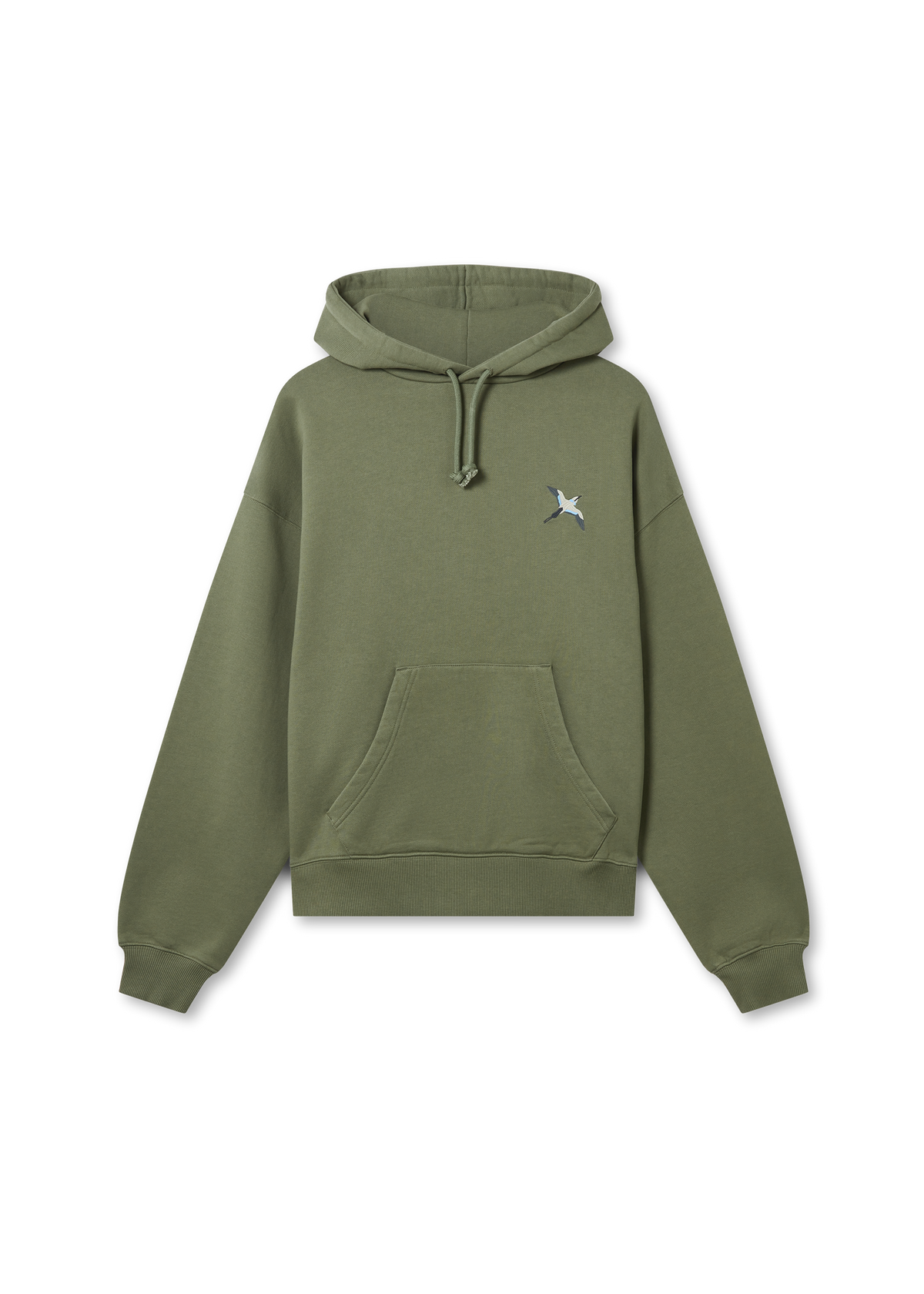 Bee Bird Hoodie - Dark Green - image 1