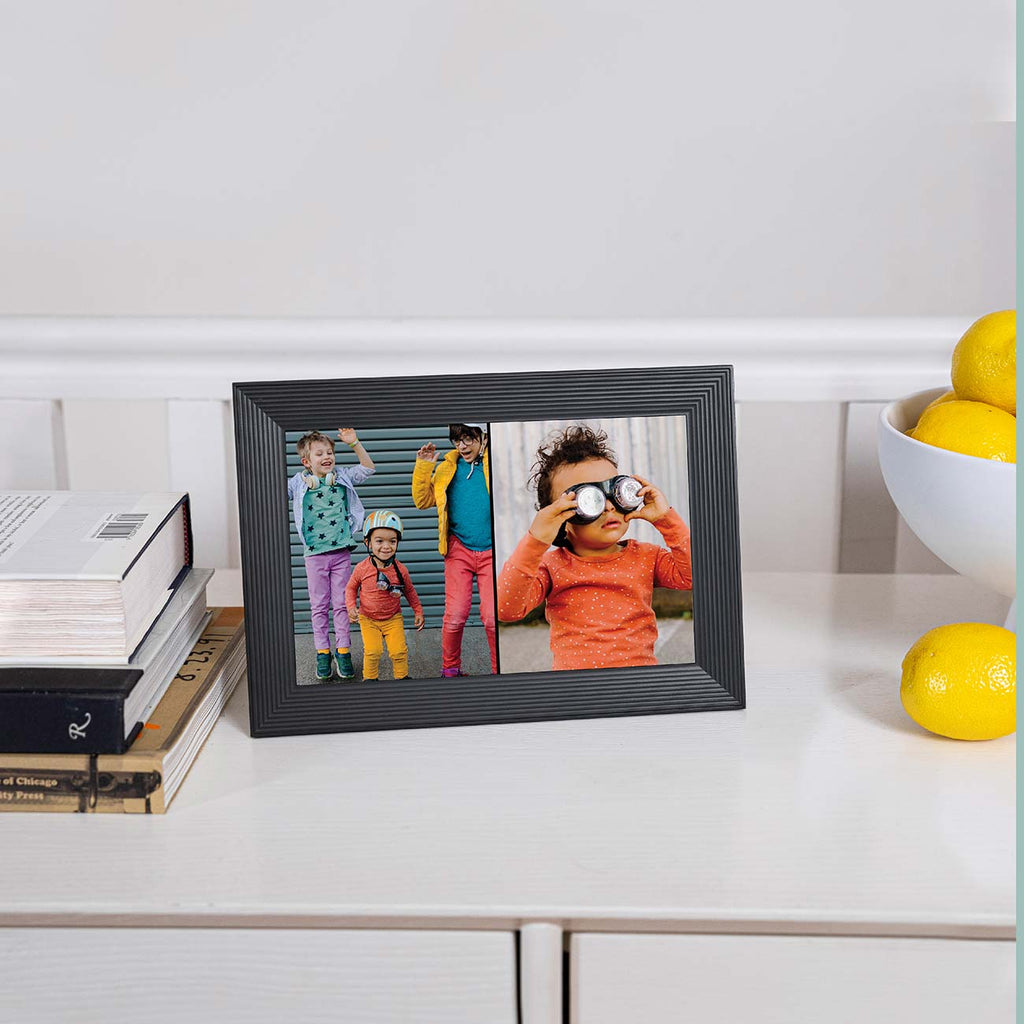 Aura Carver 10.1" Digital Picture Frame in Gravel - AFM900-BLK - image 5