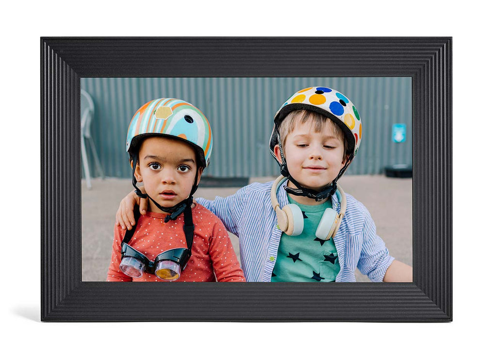 Aura Carver 10.1" Digital Picture Frame in Gravel - AFM900-BLK - image 1
