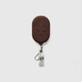 FIGS Logo Badge Reel - Espresso