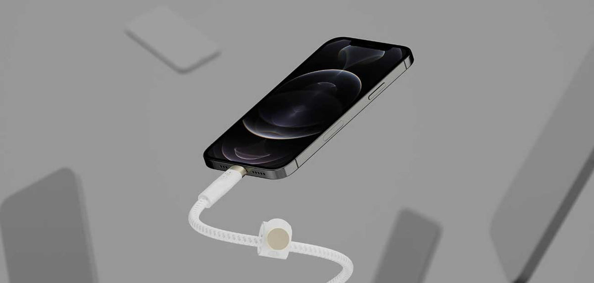 Belkin BOOST CHARGE 10 Feet White USB-C To Lightning Connector Cable - CAA011BT3MWH - image 6