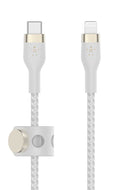 Belkin BOOST CHARGE 10 Feet White USB-C To Lightning Connector Cable - CAA011BT3MWH - image 1