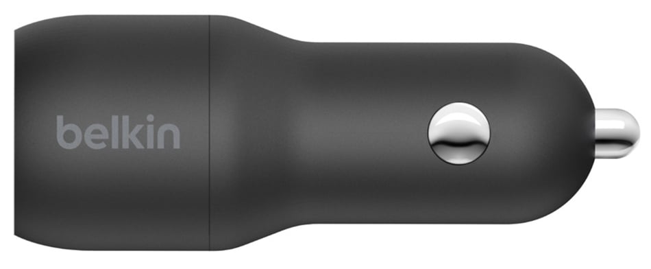 Belkin BOOST UP CHARGE Dual USB-A Car Charger 24W + USB-A to USB-C Cable - CCE001BT1MBK - image 5