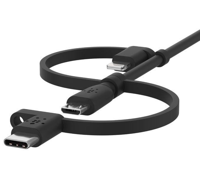 Belkin BoostCharge Black 3.3 Foot Universal Cable - CAC001BT1MBK - image 2