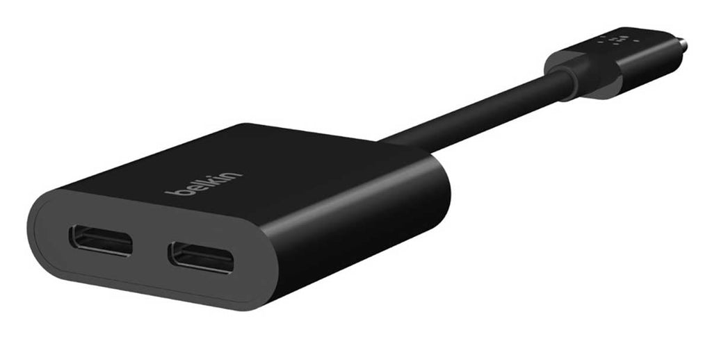 Belkin CONNECT USB-C Audio + Charge Adapter - F7U081BTBLK - image 5