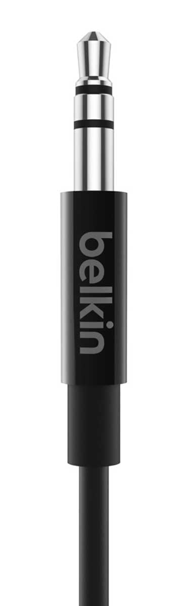 Belkin RockStar Black 3.5mm Audio Cable w/ USB-C Connector - F7U079BT03-BLK - image 5