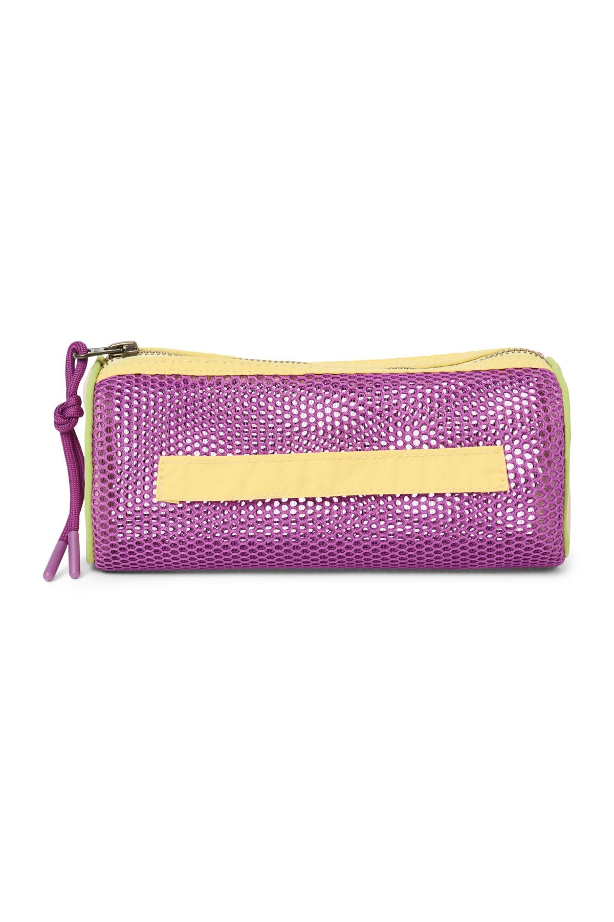 Patchwork Pencil Case | Butter Yellow