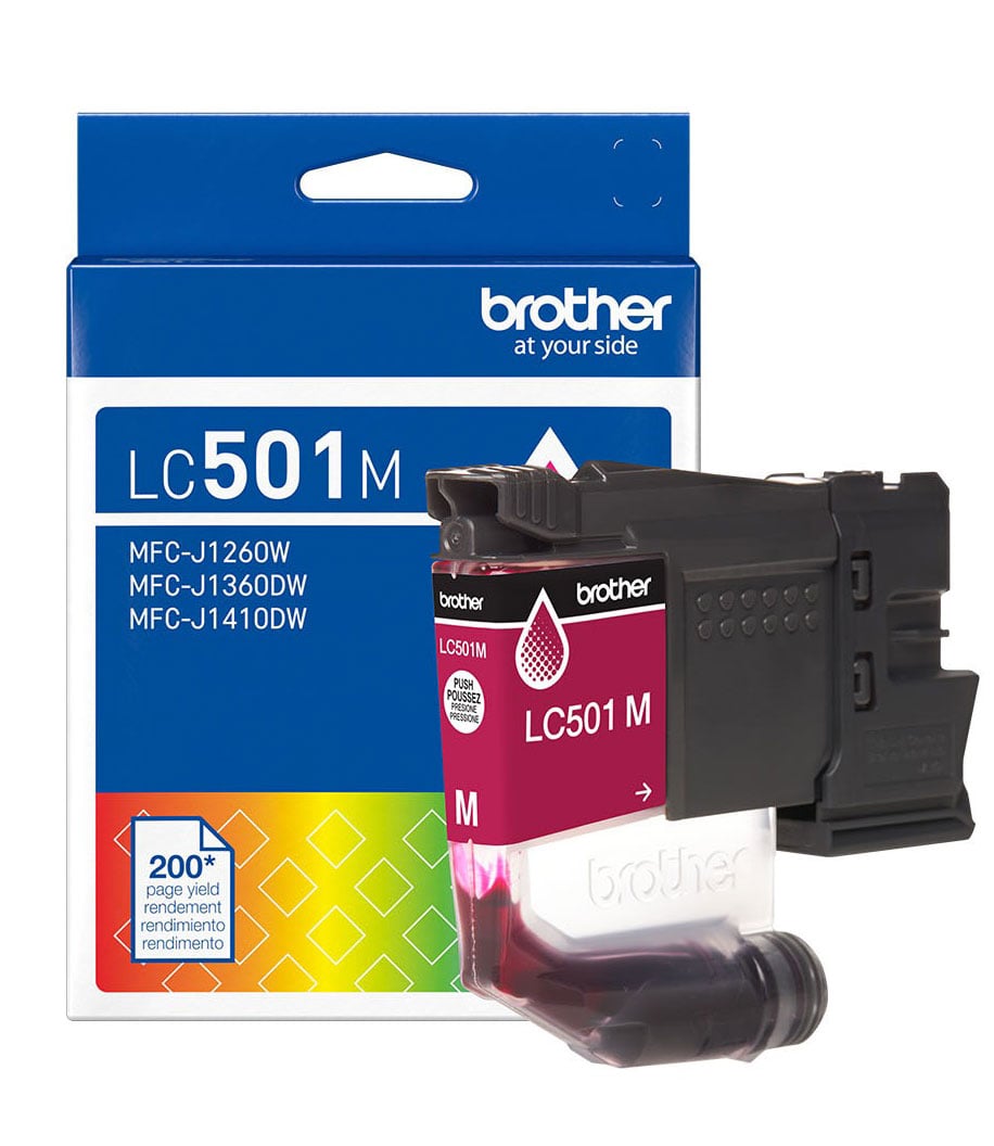 Brother Standard Yield Magenta Ink Cartridge - LC501MS - image 1