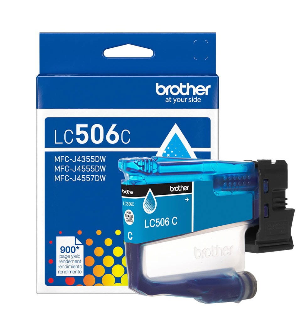 Brother Standard Yield Cyan Ink Cartridge - LC506CS - image 1