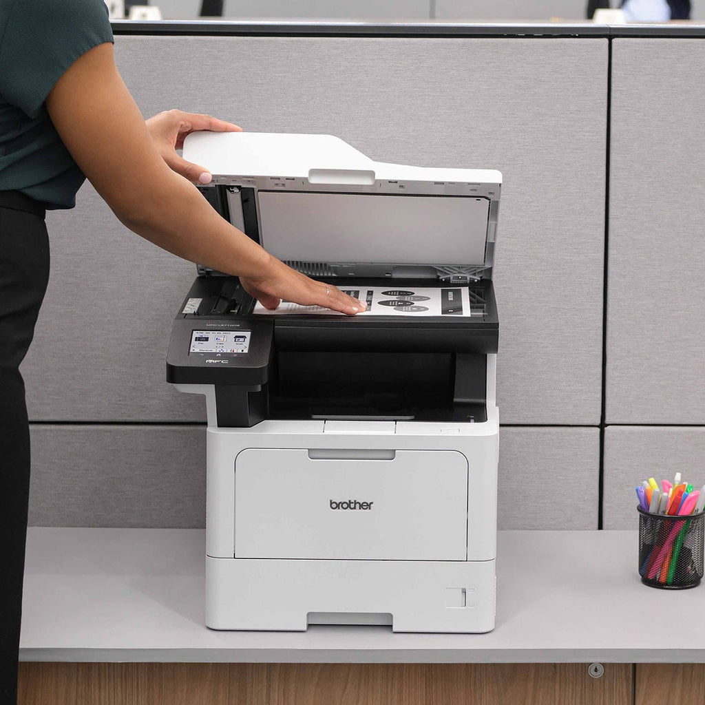 Brother Business Monochrome Laser All-in-One Printer with Wireless Networking - MFCL5710DW - image 7