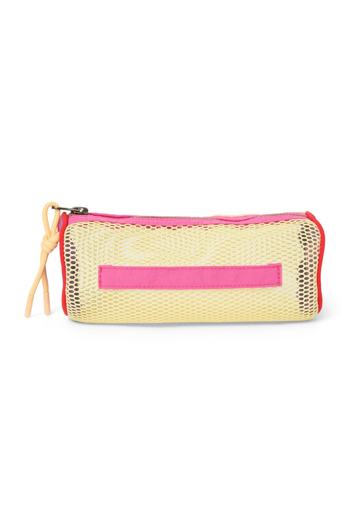 Patchwork Pencil Case | Bright Pink