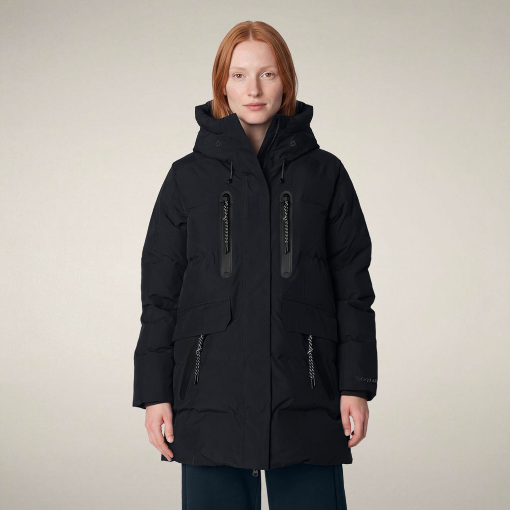 Women's parka K2 in black