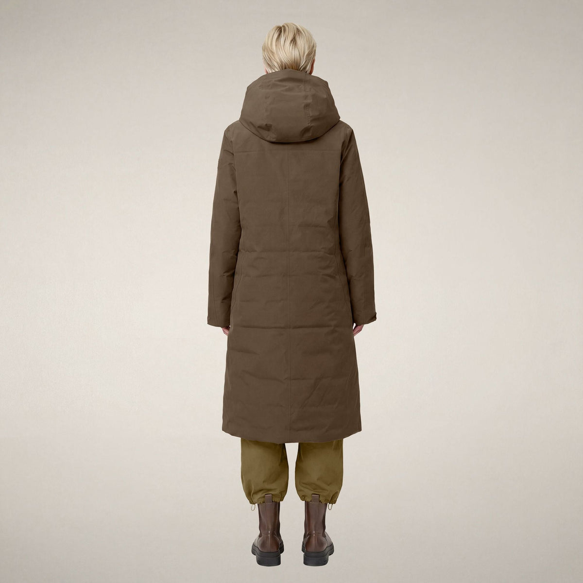 Women's Parka Kataina in Major Brown