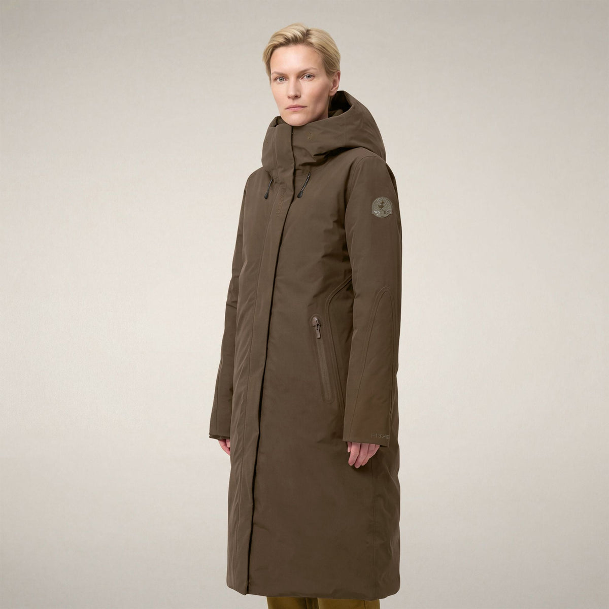 Women's Parka Kataina in Major Brown