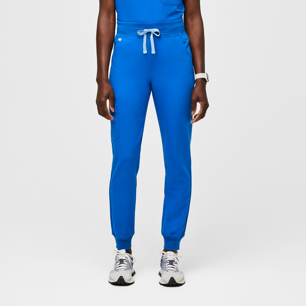 Zamora High-Rise Jogger Scrub Pant™ - Royal Blue