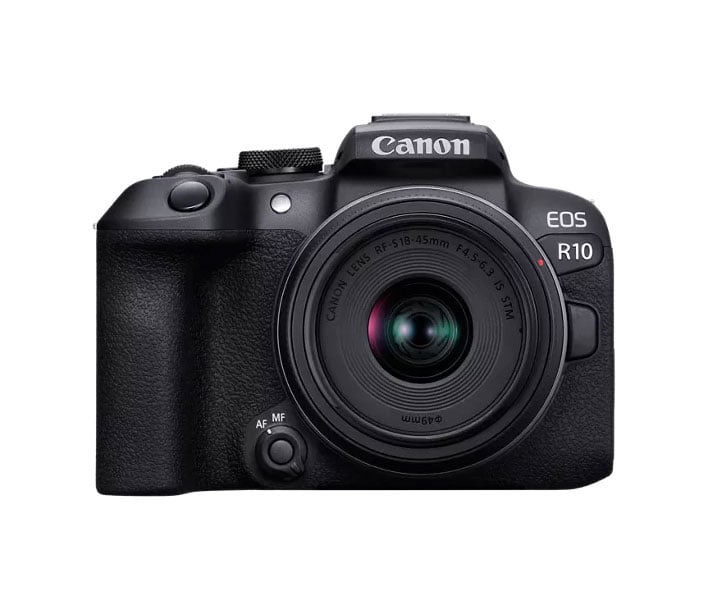 Canon EOS R10 Mirrorless Camera With RF-S18-45mm F4.5-6.3 IS STM Lens Kit - 5331C009 - image 1