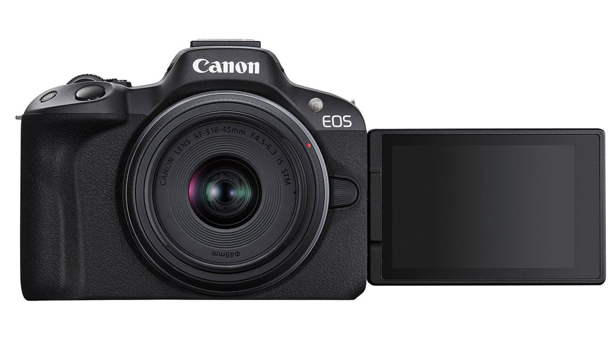 Canon EOS R50 RF-S18-45mm F4.5-6.3 IS STM & RF-S55-210mm F5-7.1 IS STM Lens Kit - 5811C022 - image 3