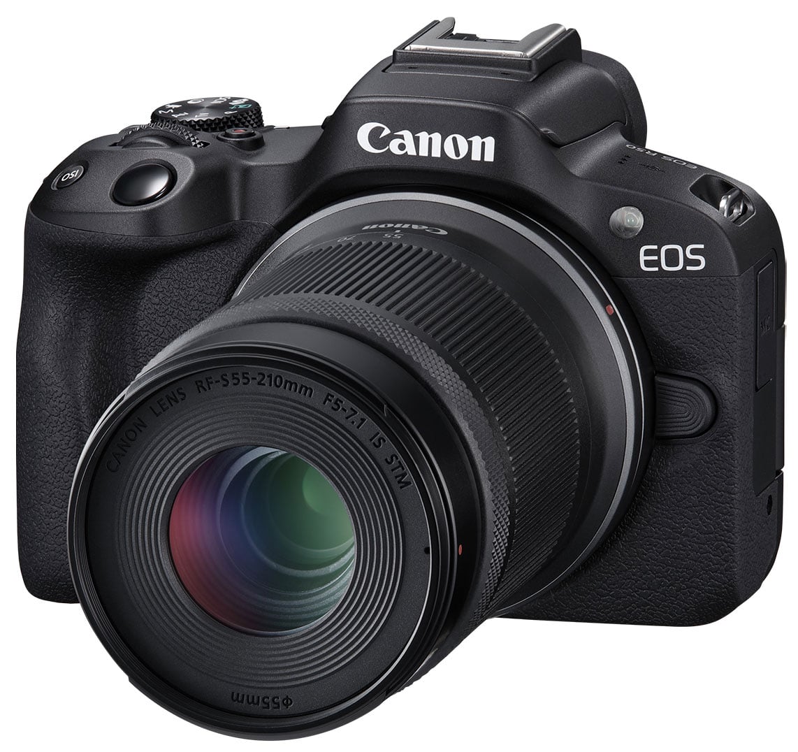 Canon EOS R50 RF-S18-45mm F4.5-6.3 IS STM & RF-S55-210mm F5-7.1 IS STM Lens Kit - 5811C022 - image 5