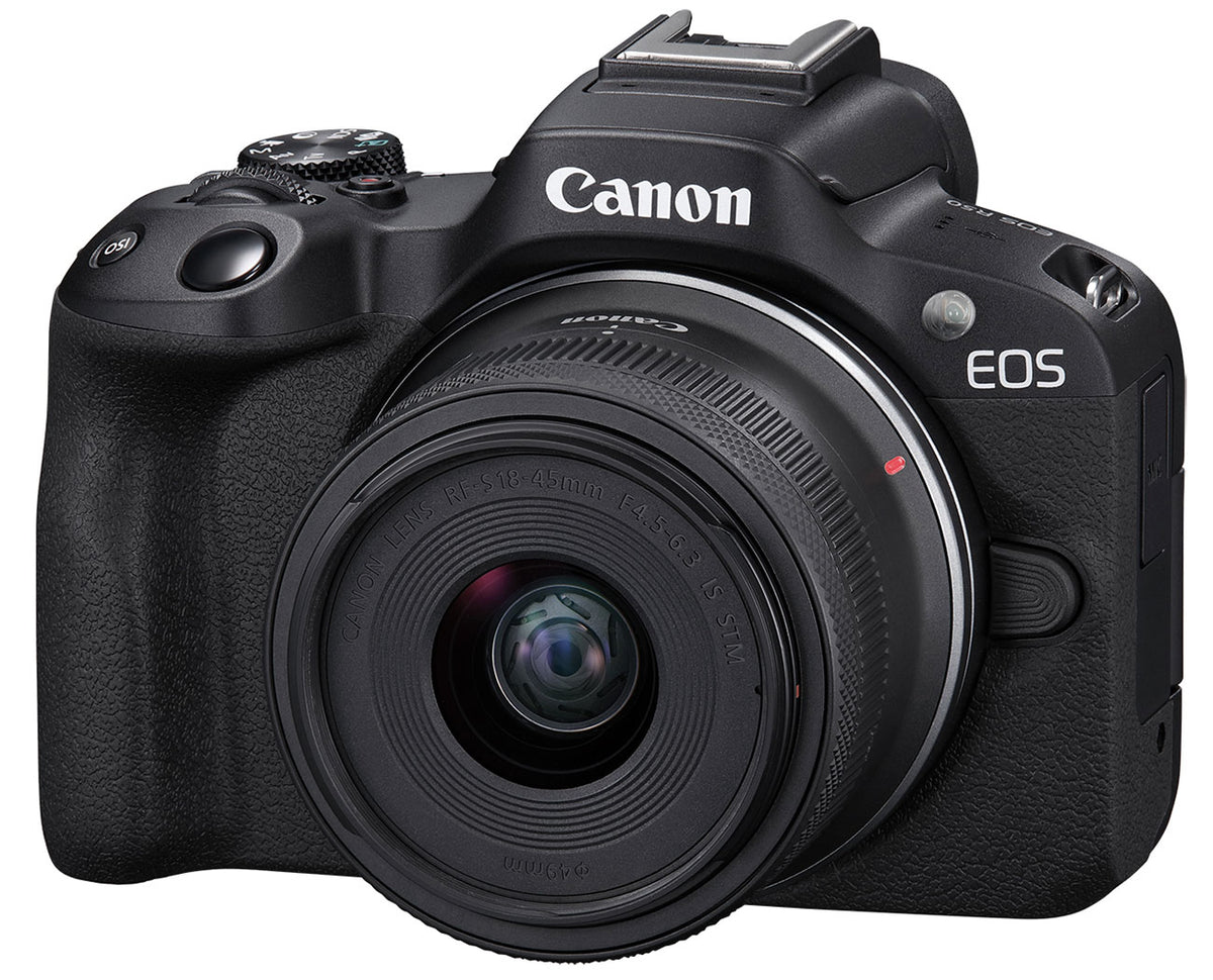 Canon EOS R50 RF-S18-45mm F4.5-6.3 IS STM & RF-S55-210mm F5-7.1 IS STM Lens Kit - 5811C022 - image 6