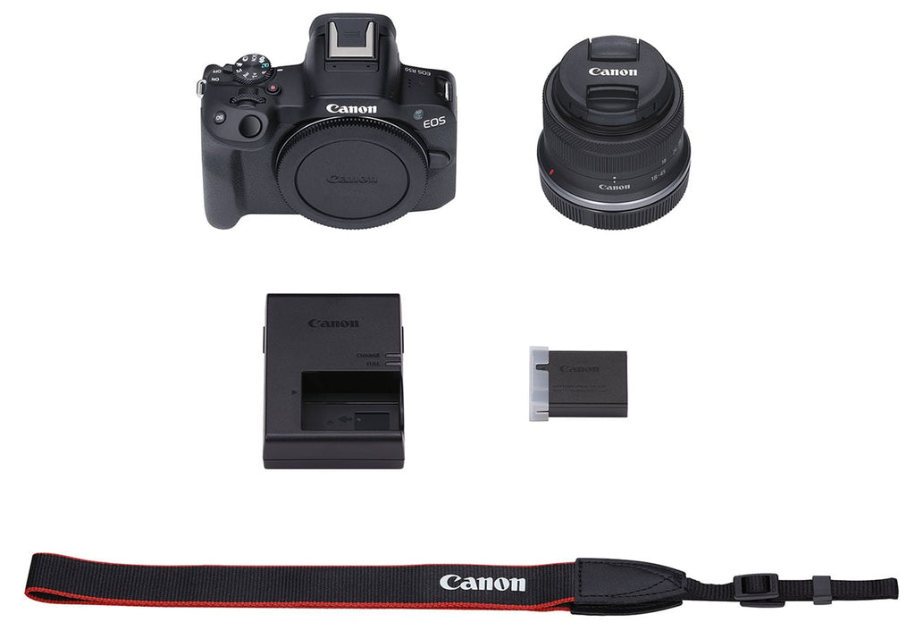 Canon EOS R50 RF-S18-45mm F4.5-6.3 IS STM Lens Kit - 5811C012 - image 10