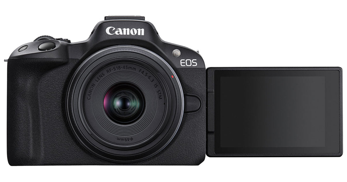Canon EOS R50 RF-S18-45mm F4.5-6.3 IS STM Lens Kit - 5811C012 - image 3