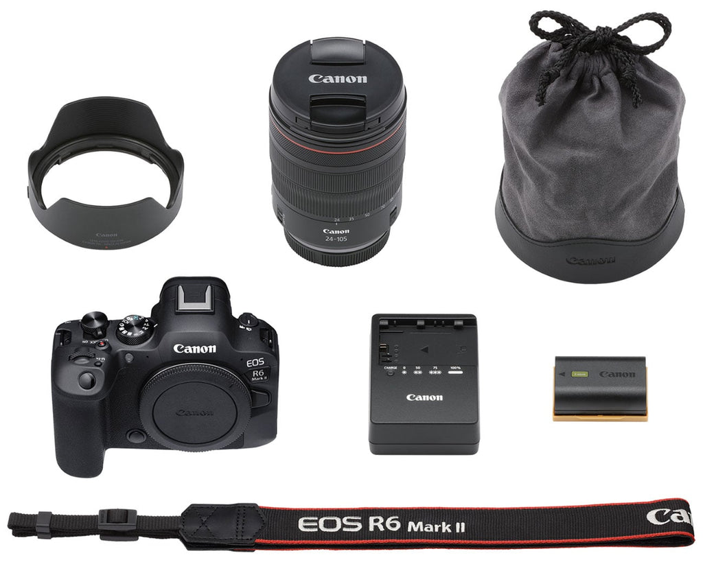Canon EOS R6 Mark II Mirrorless Camera RF24-105mm F4 L IS USM Lens Kit - 5666C011 - image 10