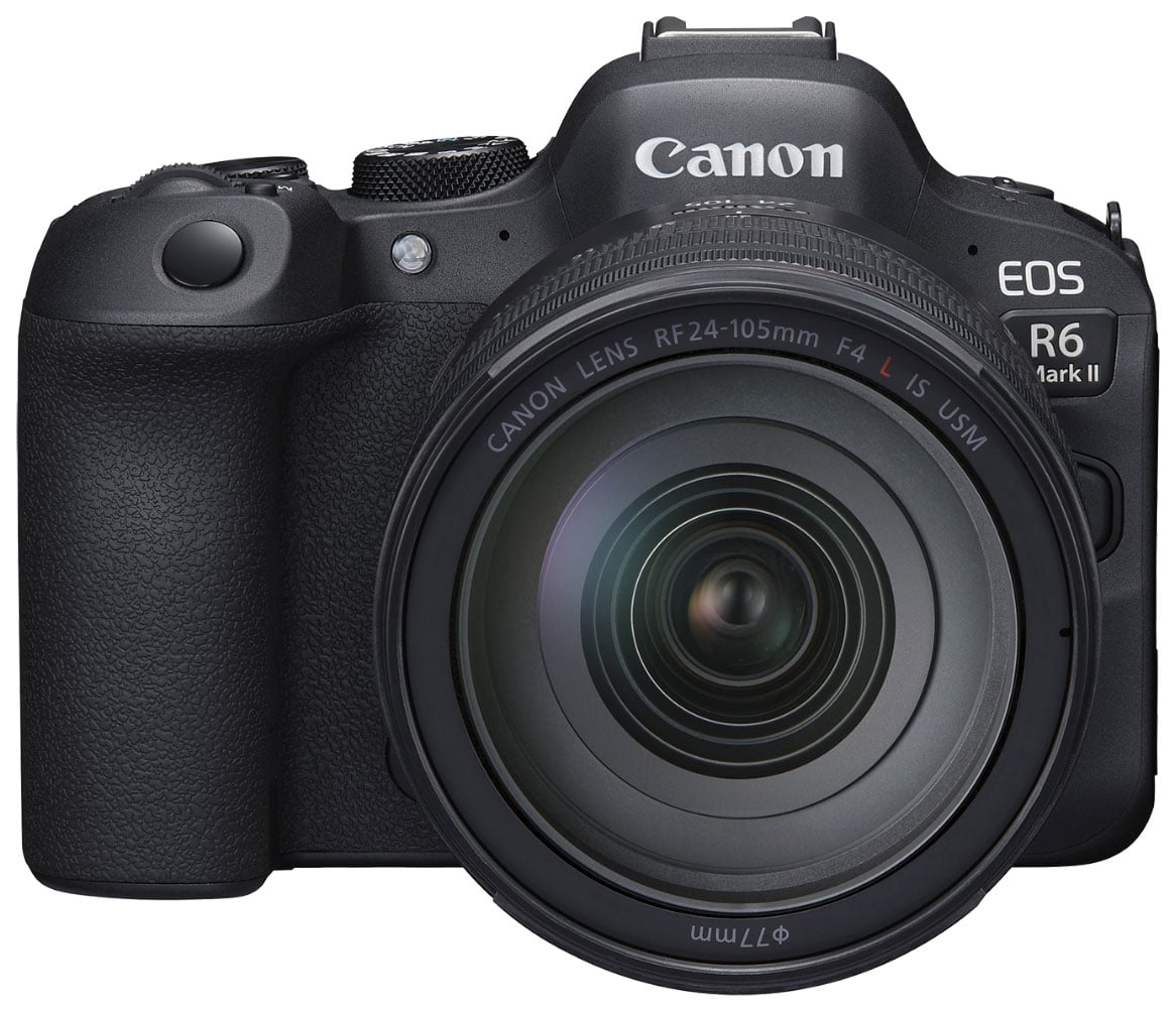 Canon EOS R6 Mark II Mirrorless Camera RF24-105mm F4 L IS USM Lens Kit - 5666C011 - image 1