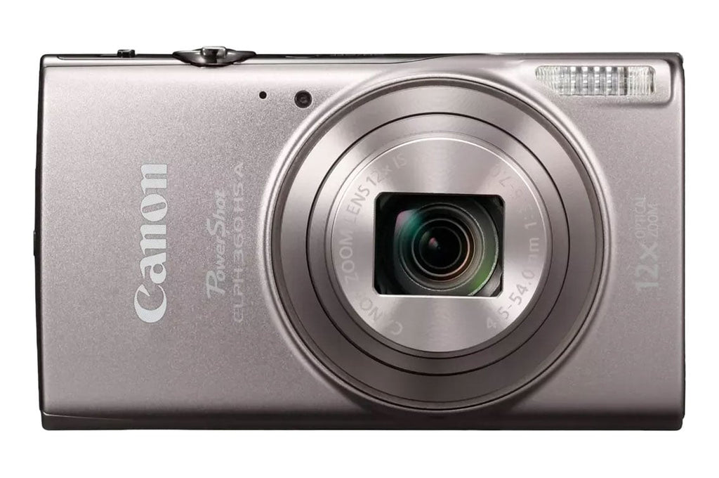 Canon PowerShot ELPH 360 HS A 20.2 Megapixel Digital Camera In Silver - 7283C001 - image 1