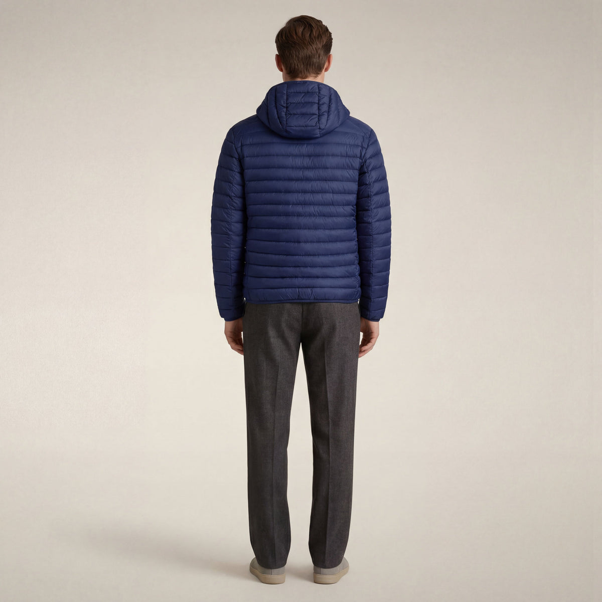 Men's puffer jacket Donald in eclipse blue