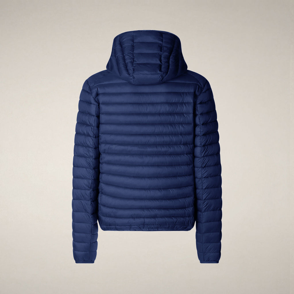 Men's puffer jacket Donald in eclipse blue
