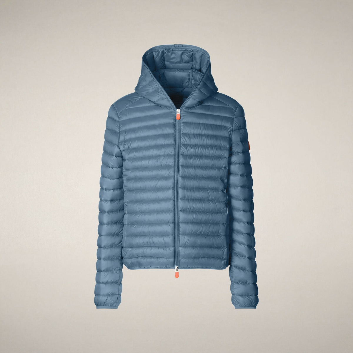 Men's Puffer Jacket Donald in Dolphin Blue