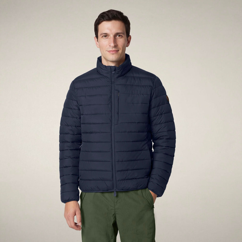 Men's Puffer Jacket Erion in Blue Black