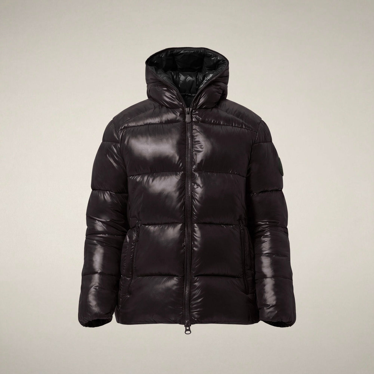 Men's Puffer Jacket Edgard in Brown Black