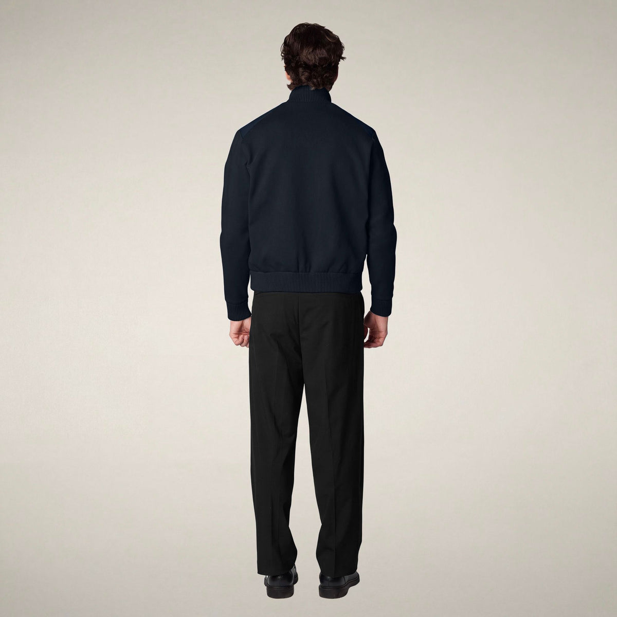 Men's Puffer Jacket Sedum in Blue Black
