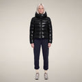 Women's Puffer Jacket Cosmary in Black