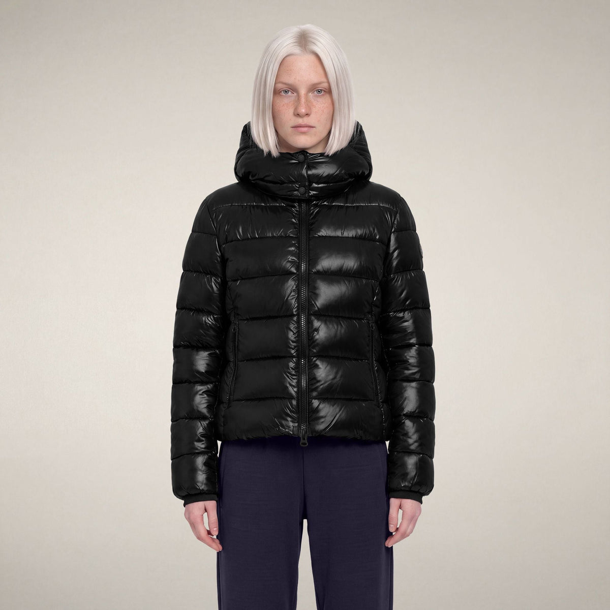 Women's Puffer Jacket Cosmary in Black