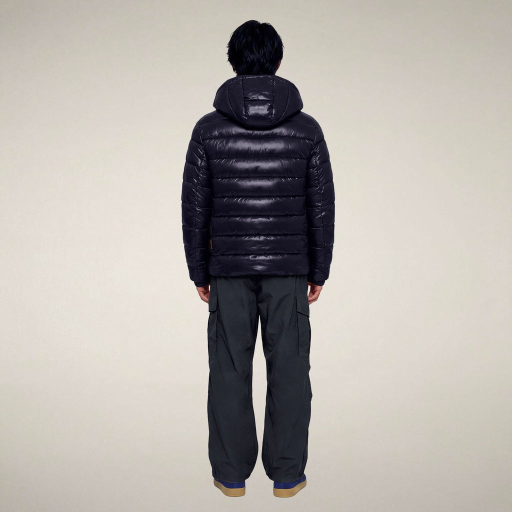 Men's Puffer Jacket Florian in Blue Black