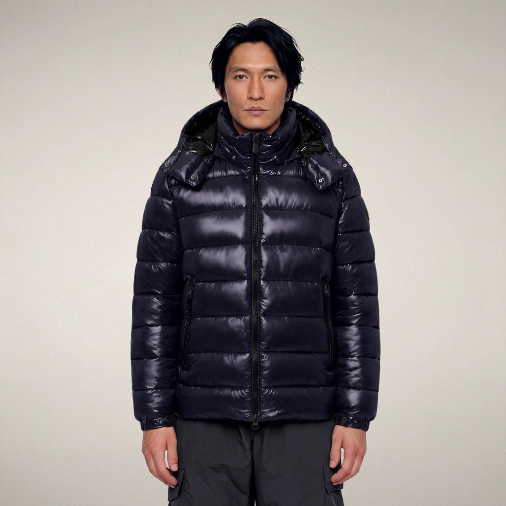 Men's Puffer Jacket Florian in Blue Black