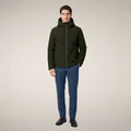 Men's Rain Jacket Flynn in Land Green