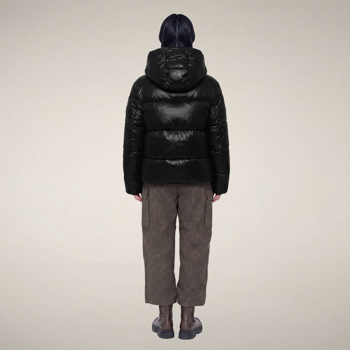 Women's Puffer Jacket Biddy in Black