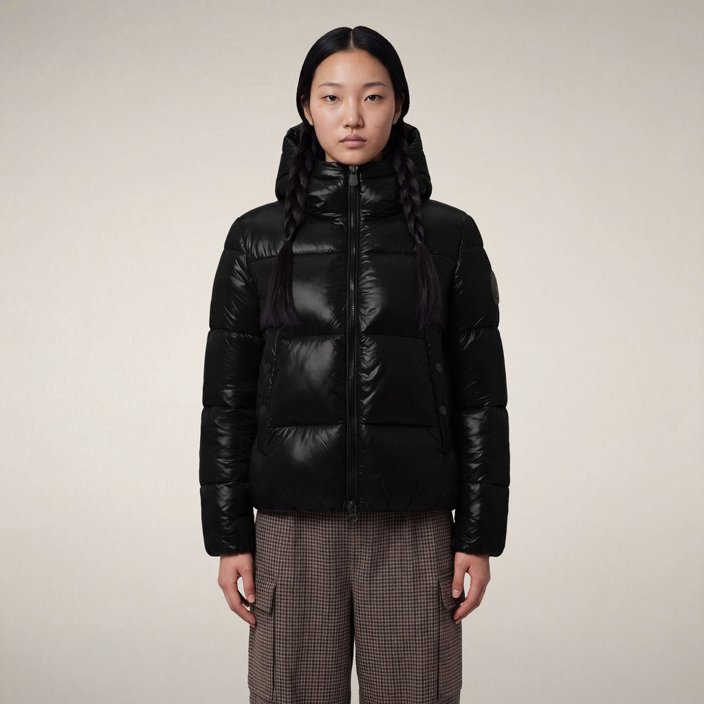 Women's Puffer Jacket Biddy in Black