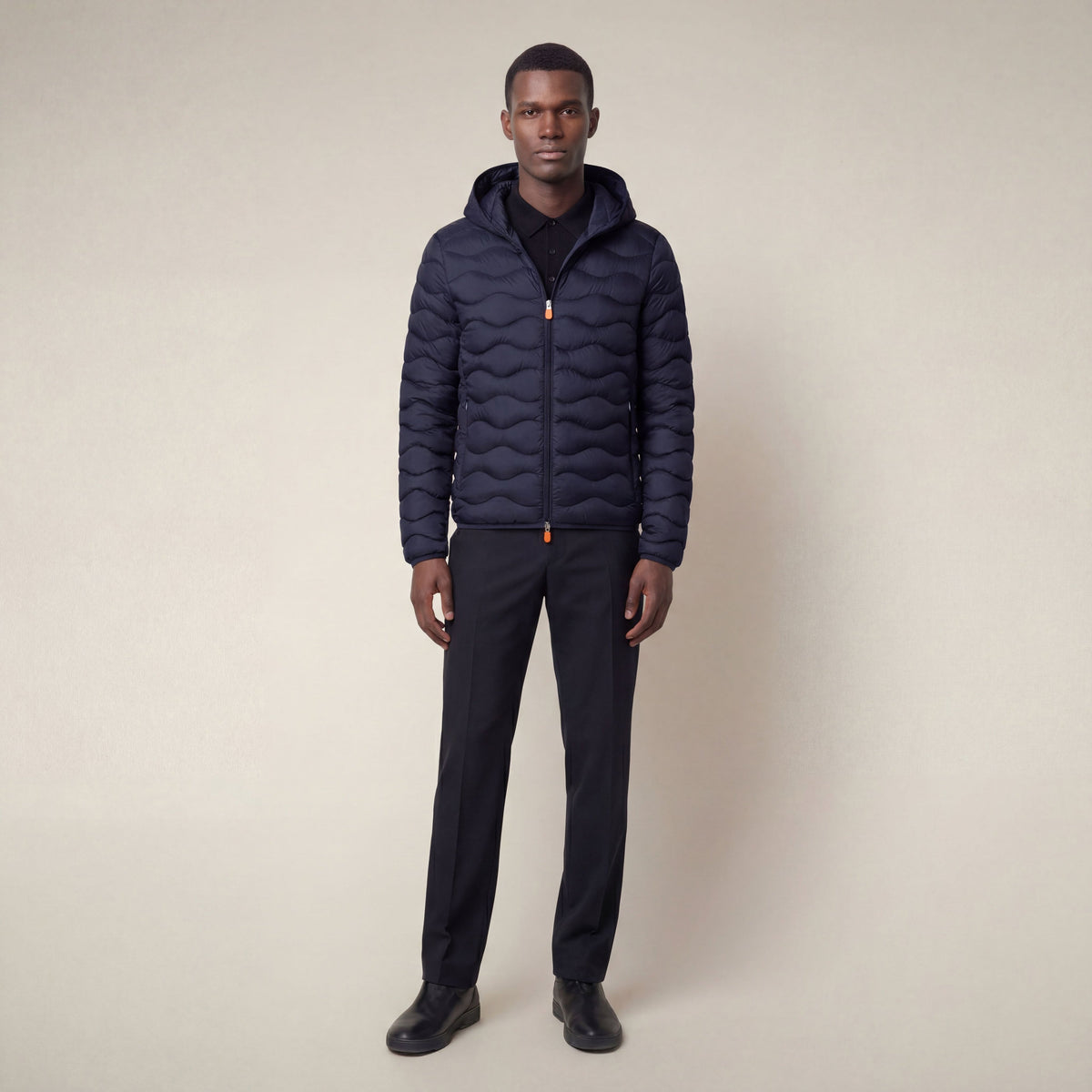 Men's Puffer Jacket Reef in Navy Blue
