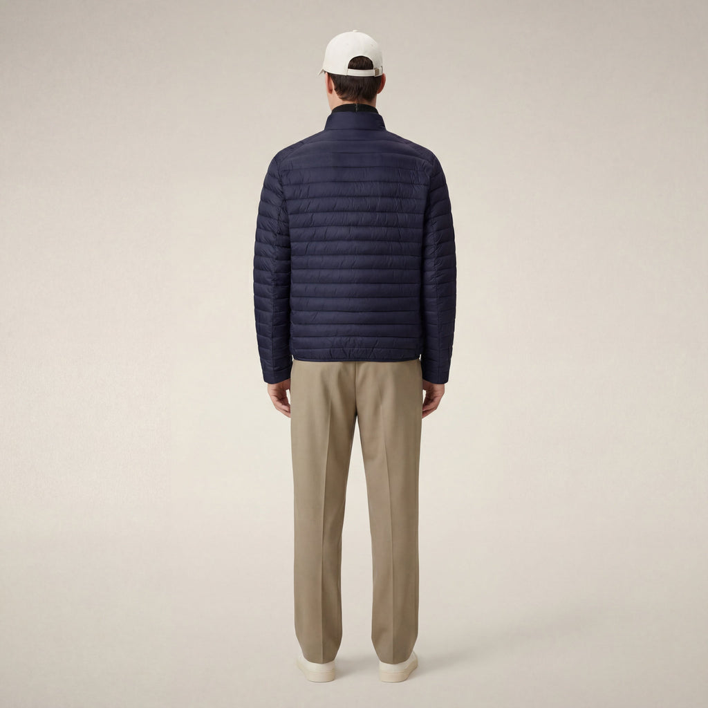 Men's Puffer Jacket Alexander in Navy Blue