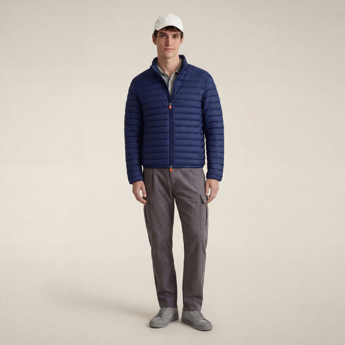 Men's  puffer jacket Alexander in eclipse blue