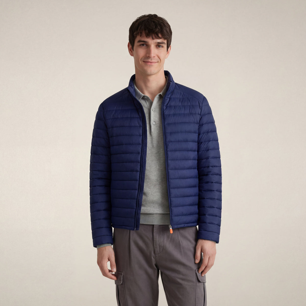 Men's  puffer jacket Alexander in eclipse blue