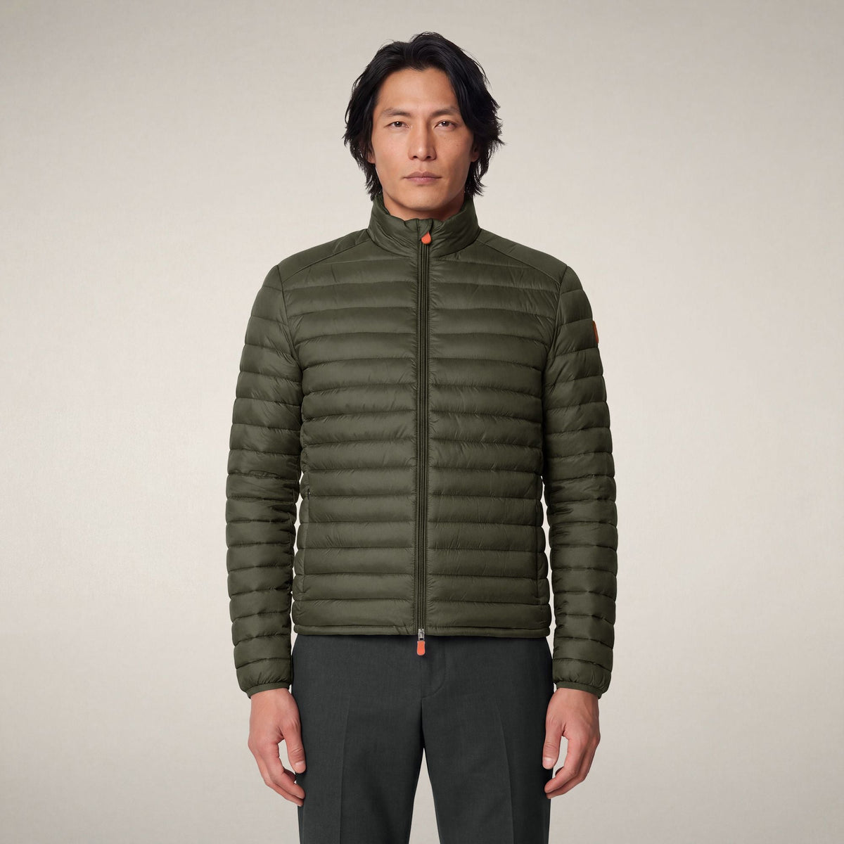 Men's Puffer Jacket Alexander in Land Green